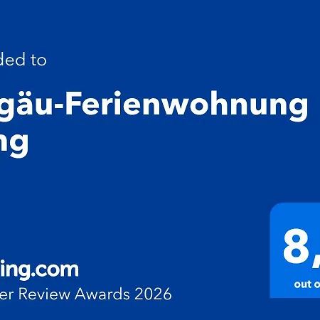 Allgaeu-ferienwohnung Jung * Фишен